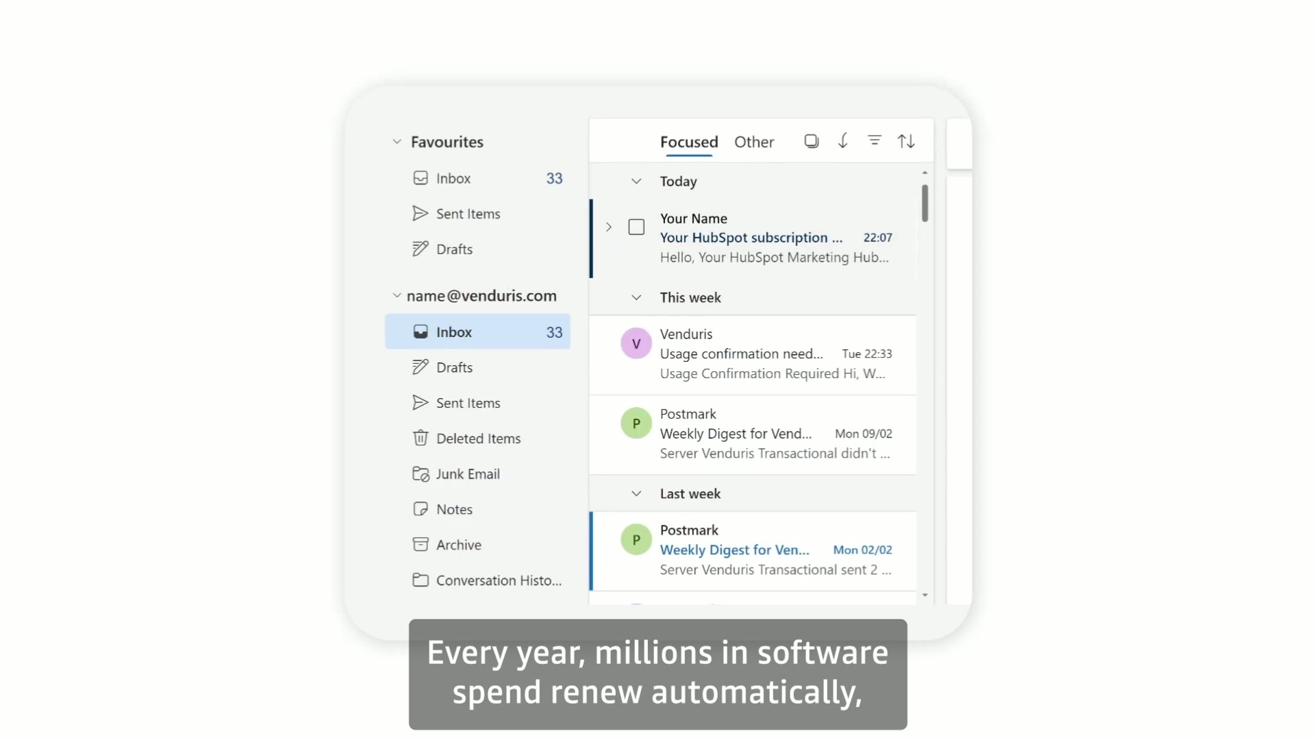 Venduris dashboard walkthrough preview